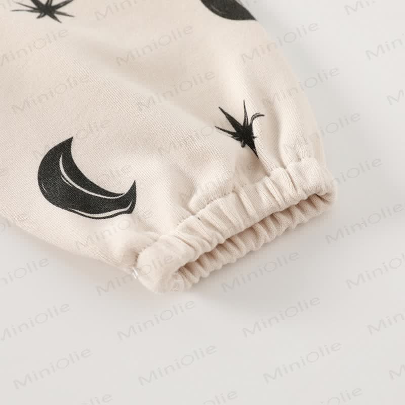 Baby Moon Dots Pajamas Romper