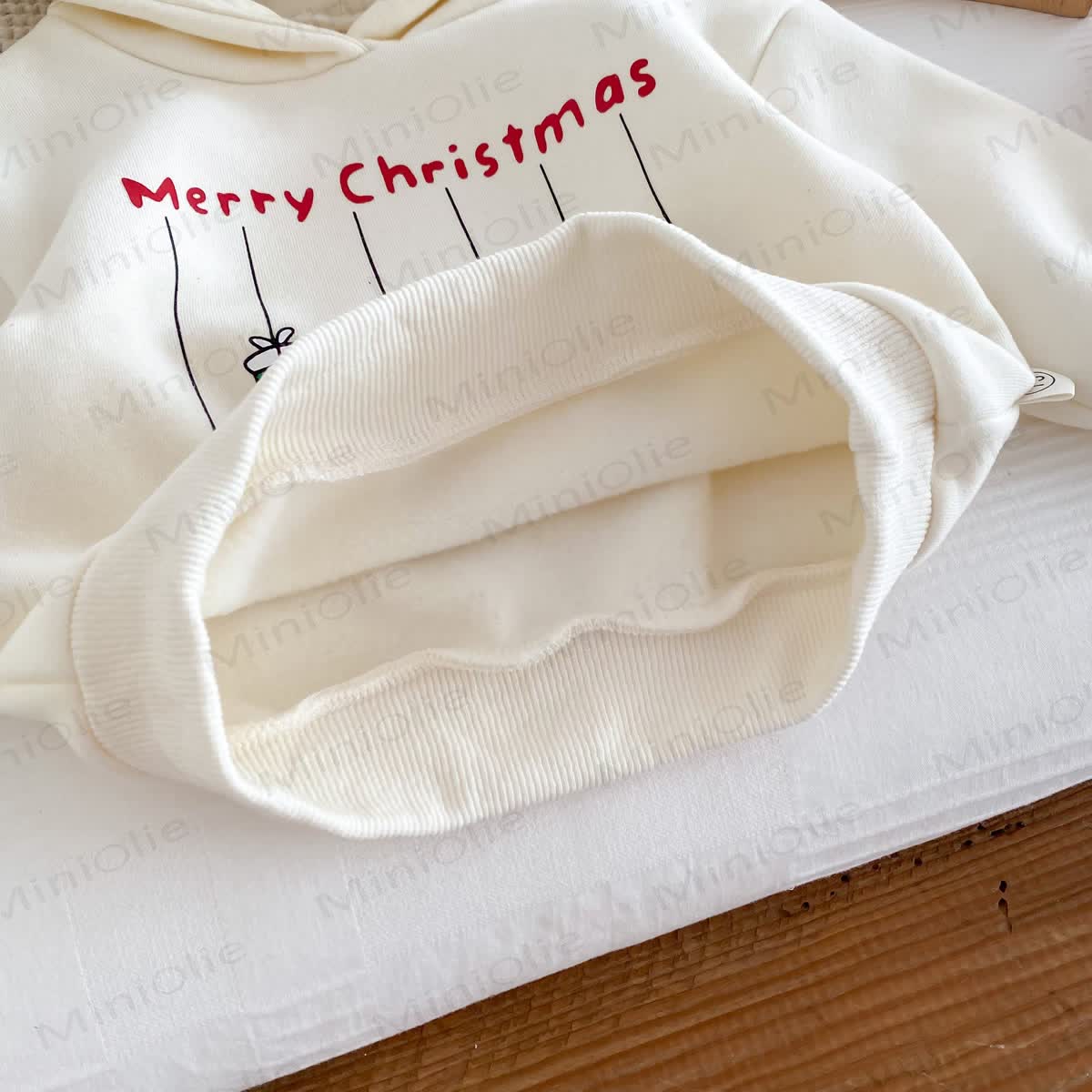 MERRY CHRISTMAS Baby Snowman Elk Santa Claus Hoodie