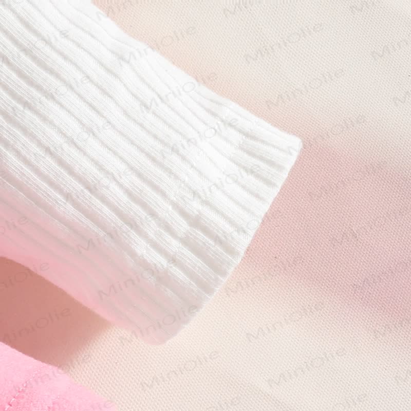 Baby Heart Rib Skirted Bodysuit with Headband