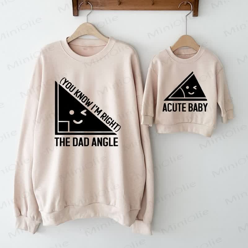 Family Matching Slogan Sweatshirt