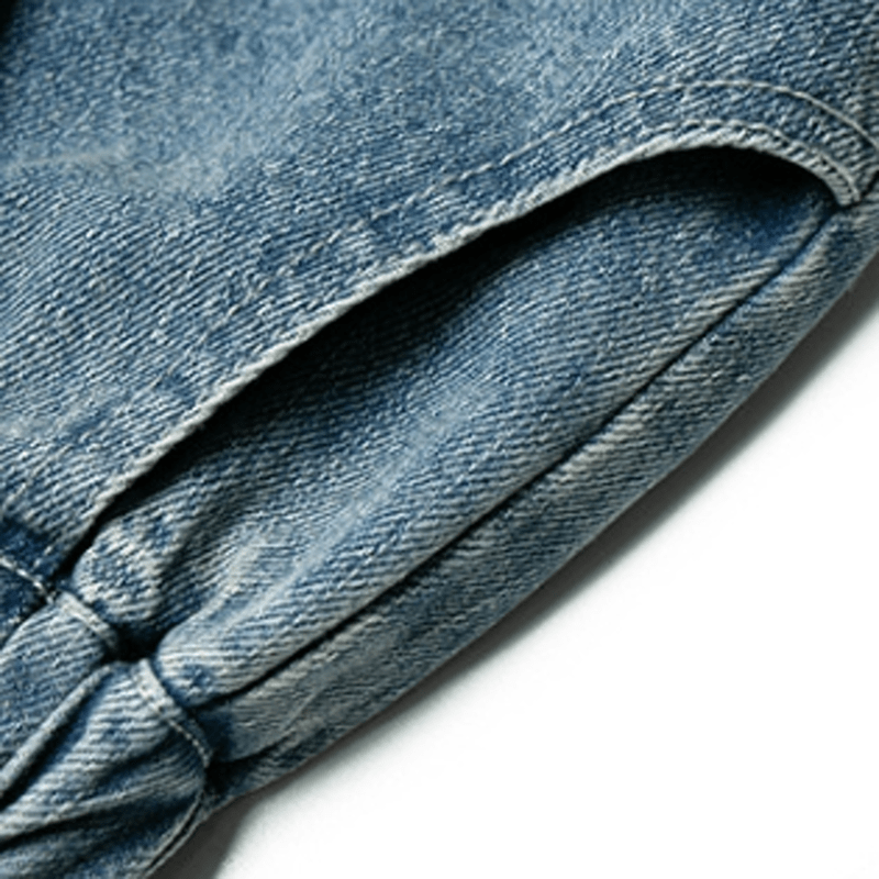 Toddler Simple Denim Jogger Pants