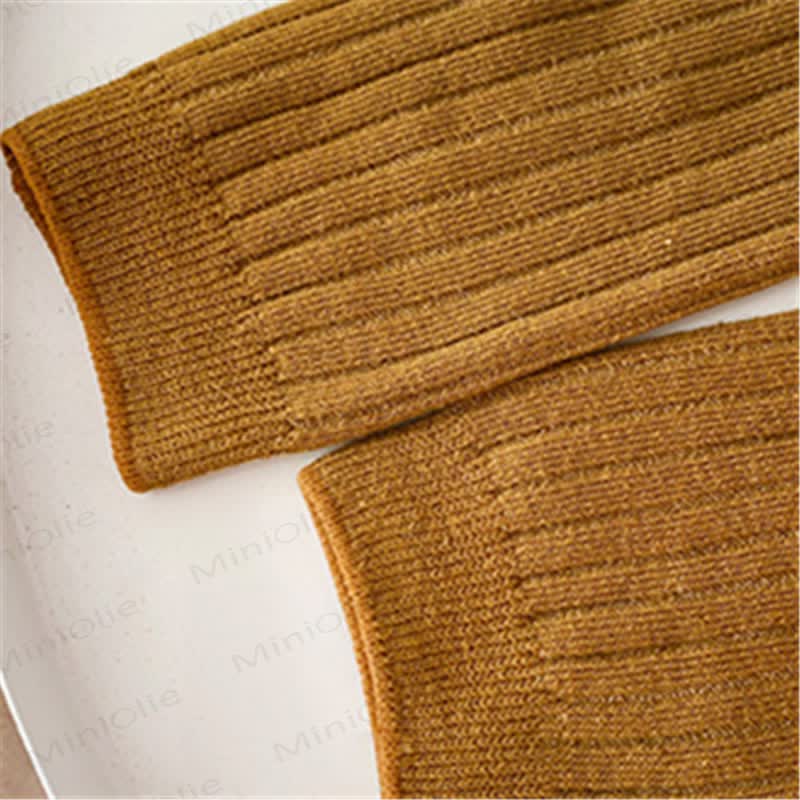 Toddler Girl Simple Solid Color Leggings