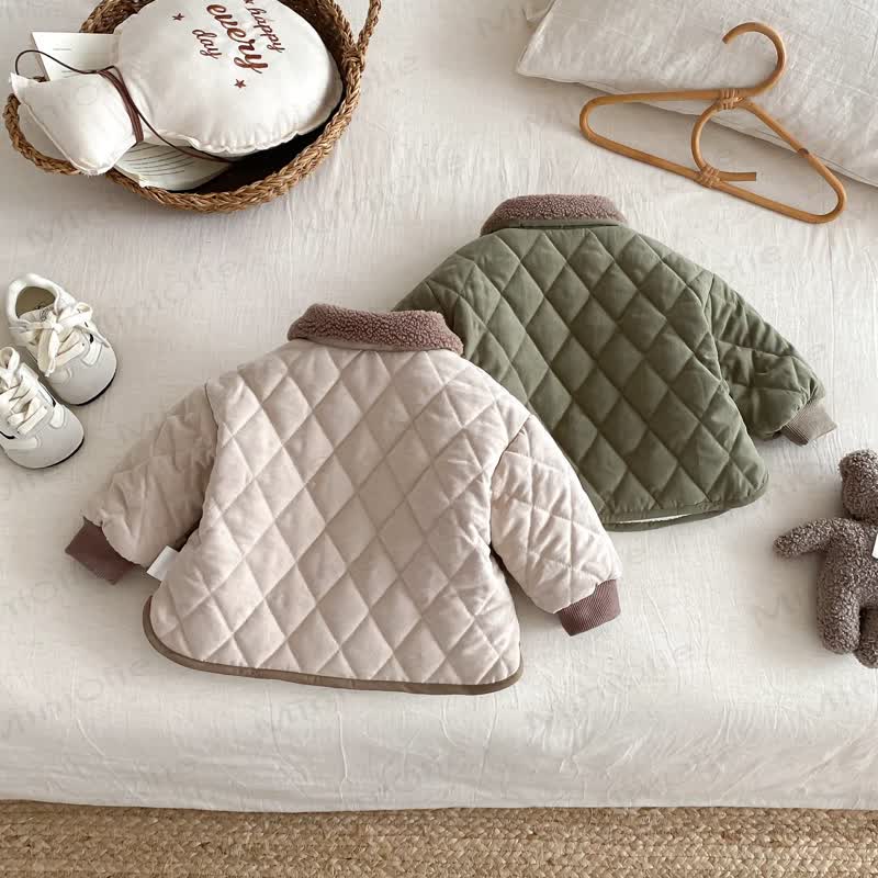 Baby Toddler Quilting Quilted Outerwear