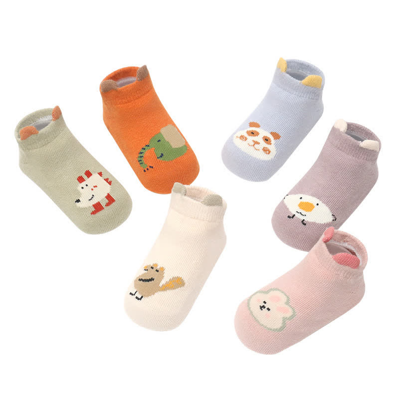 Baby Toddler Antislip Animal Soft Floor Socks