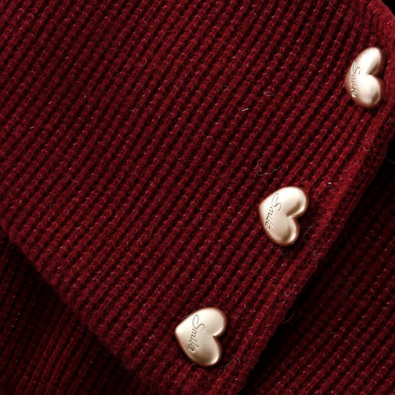 Baby Girl Bear Bow Red Fleece Lined Mesh Dress