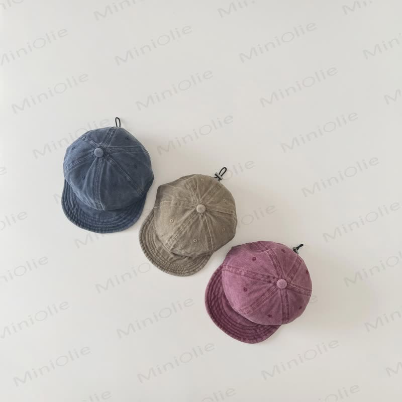 Baby Toddler Chic Washed Peaked Cap