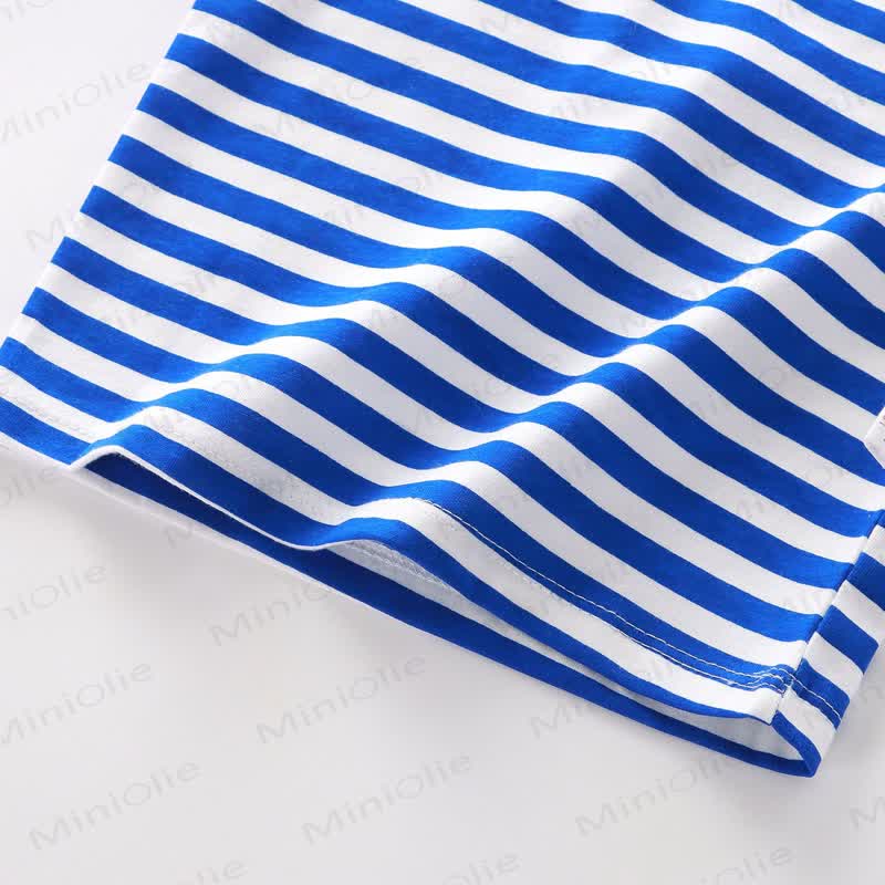 Kids Simple Striped Base Layer T-Shirt