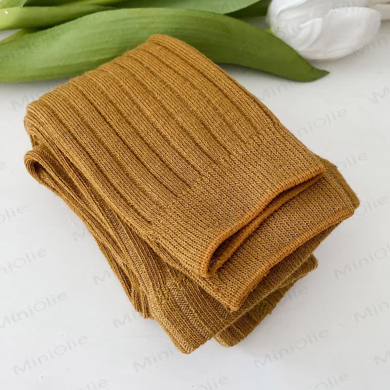 Toddler Girl Simple Solid Color Leggings