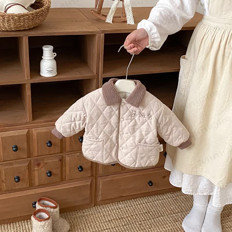 Baby Toddler Quilting Quilted Outerwear