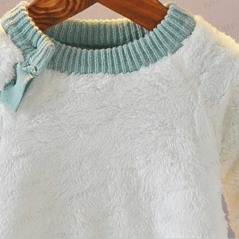 Kid Cute Horse Thicken Knit Sweater
