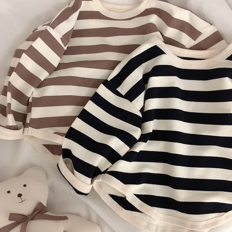 Kid Boy Striped Long Sleeve Top