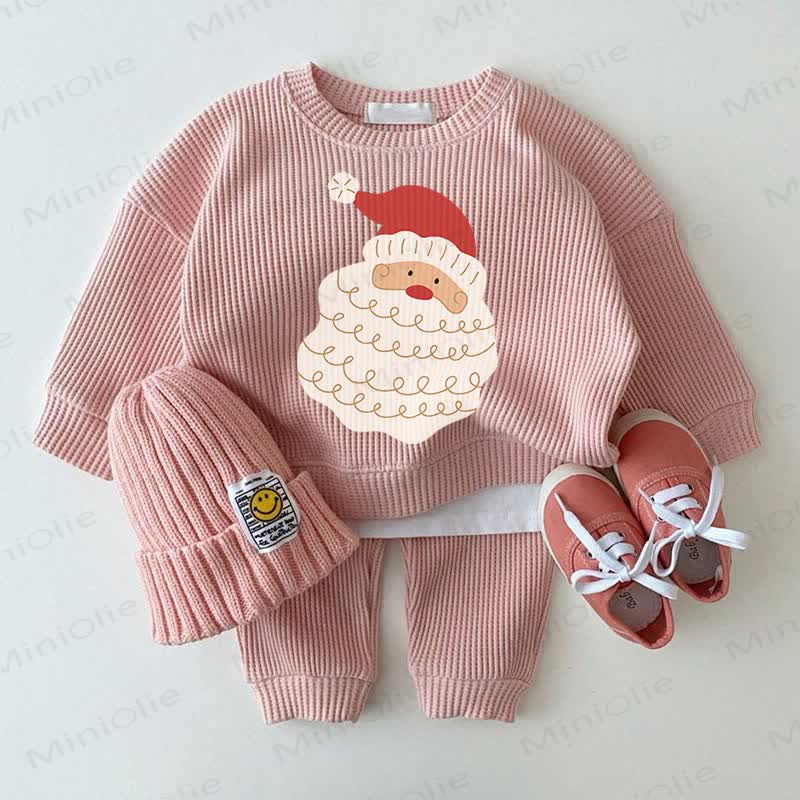 Baby Santa Pink 2-Piece Set