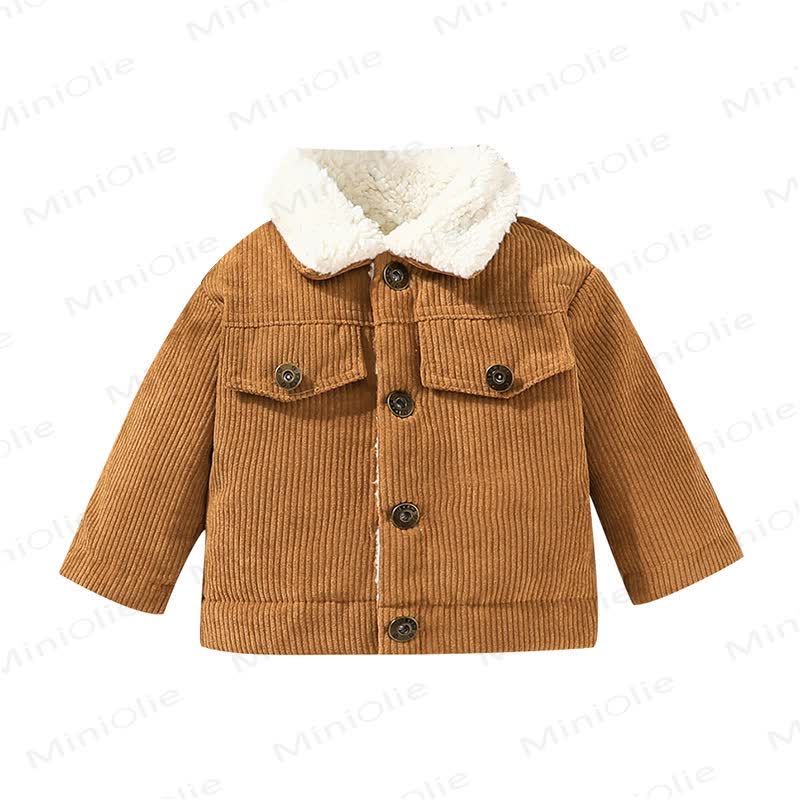 Baby Fleece Corduroy Outerwear