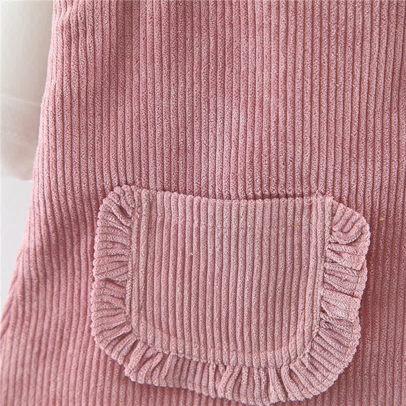 Baby 2-Piece Giraffe Corduroy Sweet Set