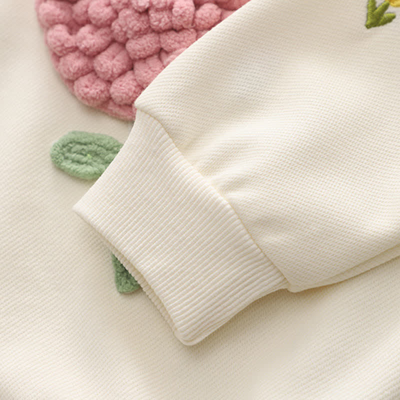 Toddler 2-Piece Lovely Flower Denim Set