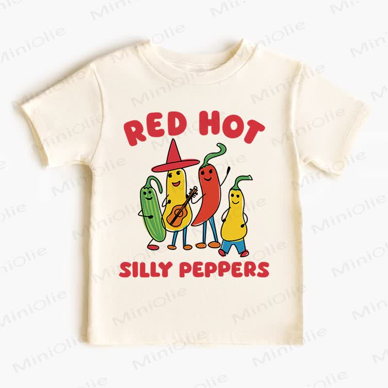 RED HOT SILLY PEPPERS Beige T-Shirt