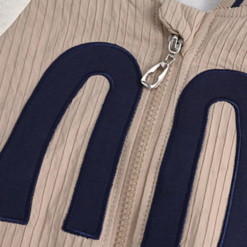 MONDAY Baby Contrast Sleeves Romper