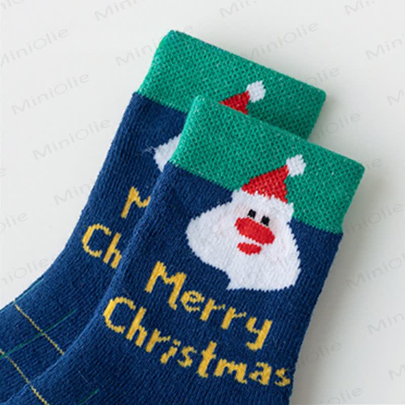 5 Pairs Baby Toddler Christmas Socks