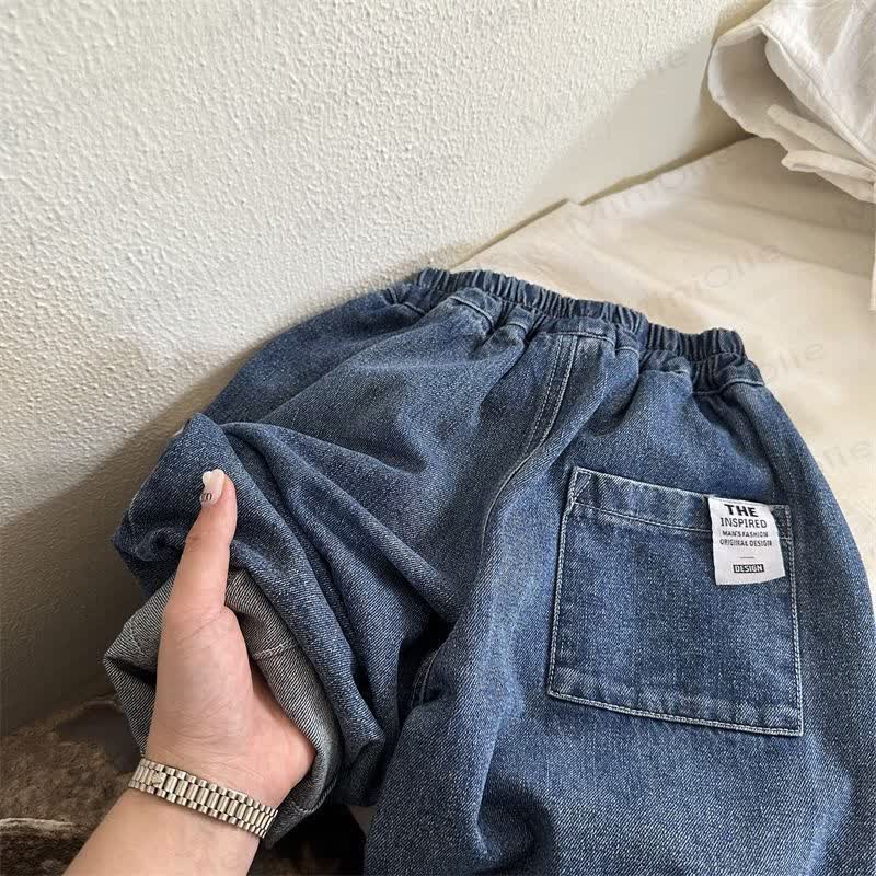 Kid Boy Loose Harem Jeans Pants