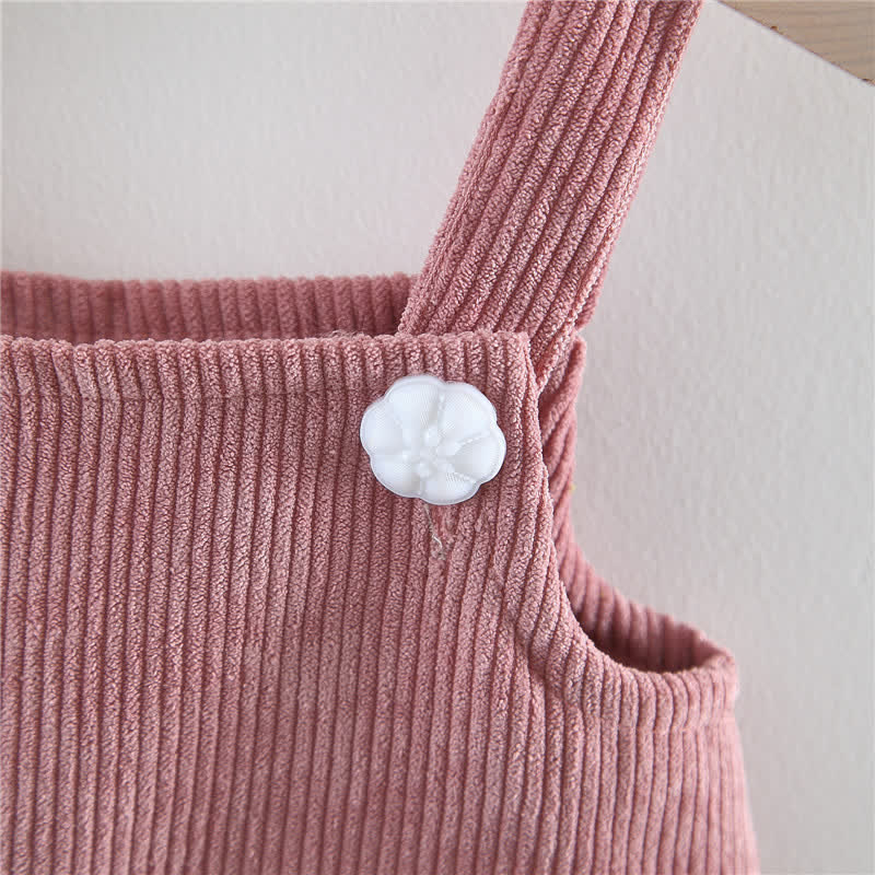 Baby 2-Piece Giraffe Corduroy Sweet Set