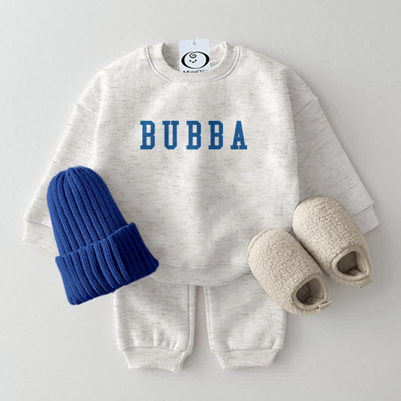 BUBBA Baby 2-Piece Light Grey Set