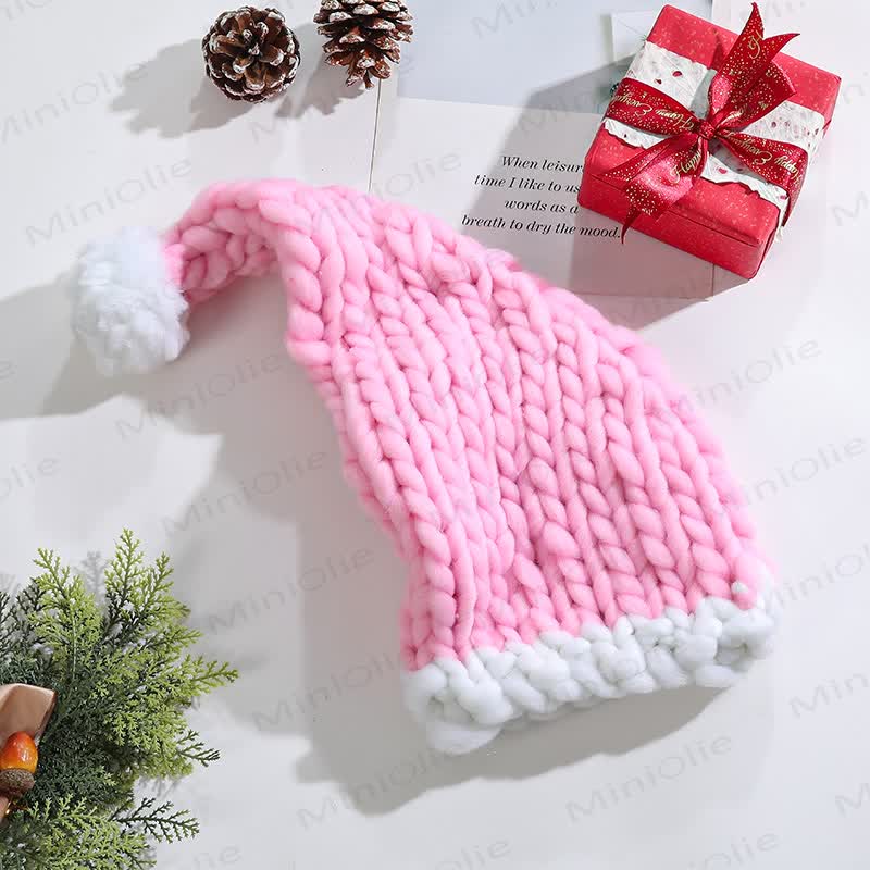 Baby Lovely Knitted Christmas Beanie