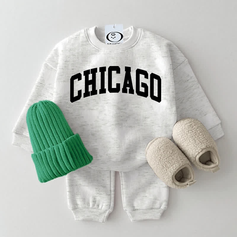 CHICAGO Baby Sweatsuit 2-piece Set