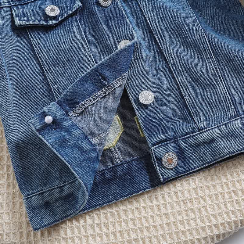 Baby Toddler Boy Denim Brother Jacket