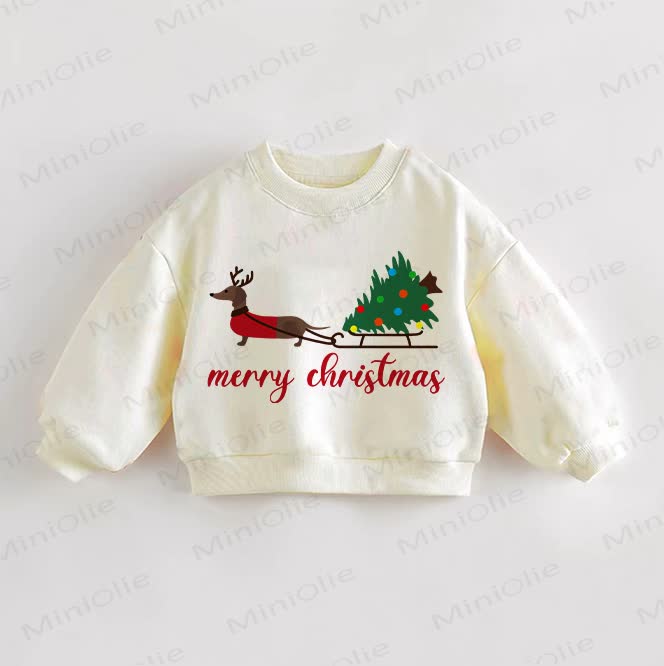 MERRY CHRISTMAS Baby Toddler Casual Sweatshirt