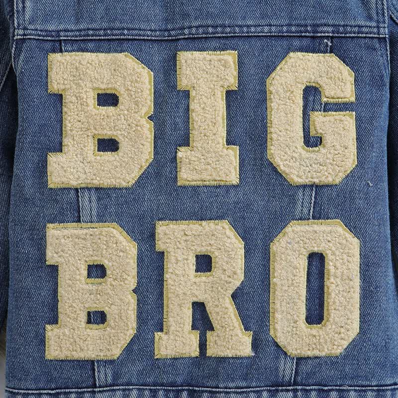 Baby Toddler Boy Denim Brother Jacket