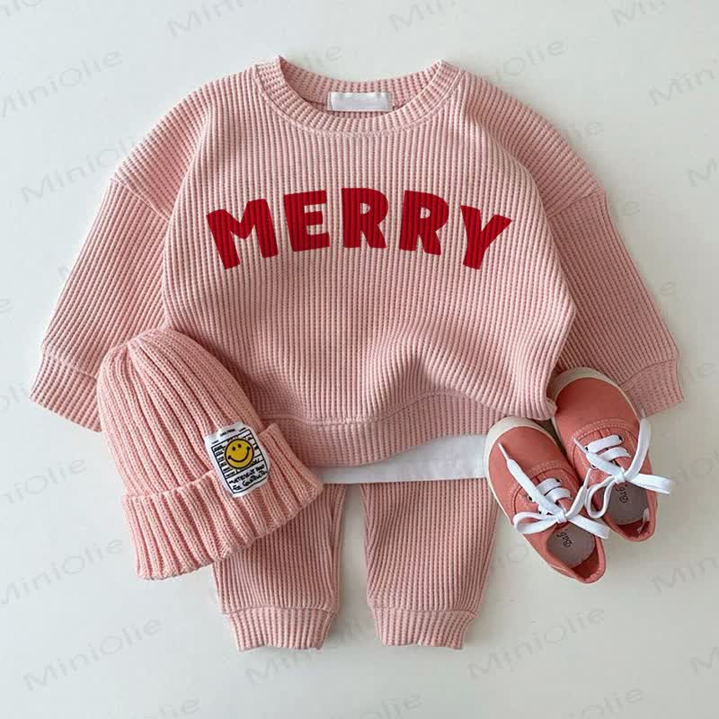 MERRY Baby Pink 2-Piece Set