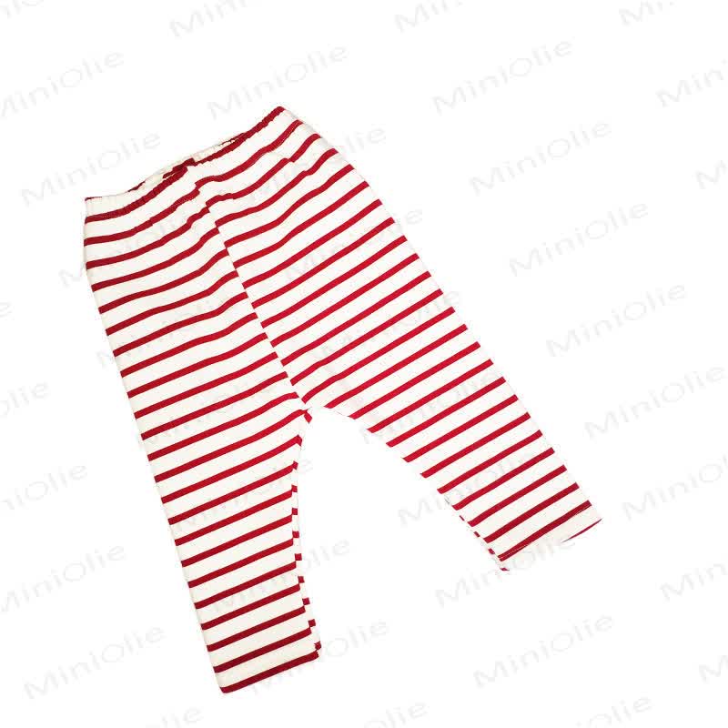 Baby Fleece Lined Striped Leggings