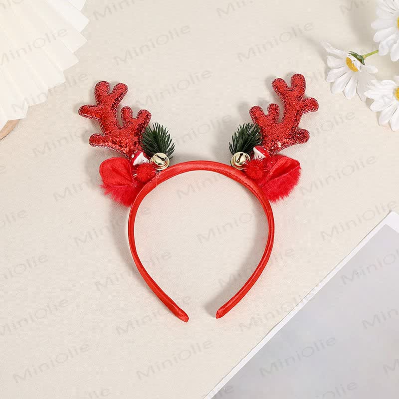 Baby Christmas Deer Horn Headband