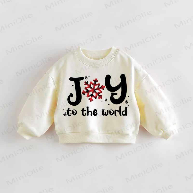 JOY TO THE WORLD Baby Toddler Sweatshirt