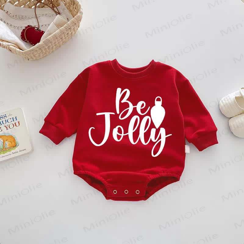 BE JOLLY Baby Red Bodysuit