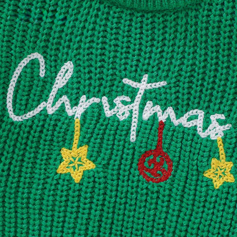 CHRISTMAS Baby Embroidered Sweater