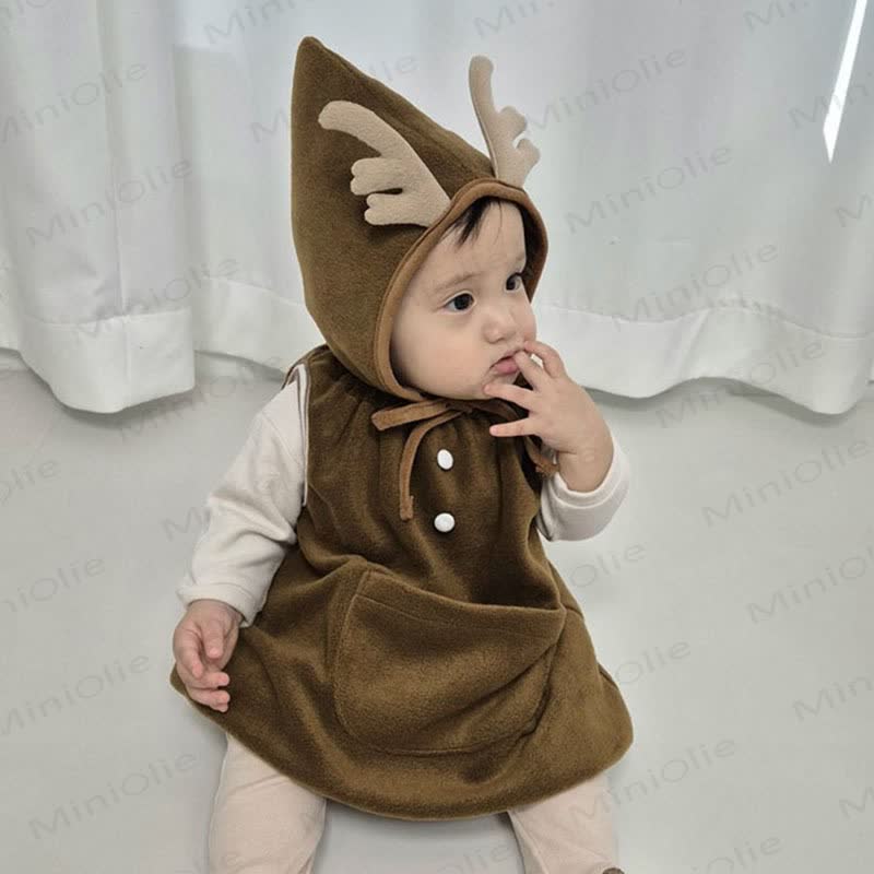 Baby Pocket Sleeveless Bodysuit with Hat