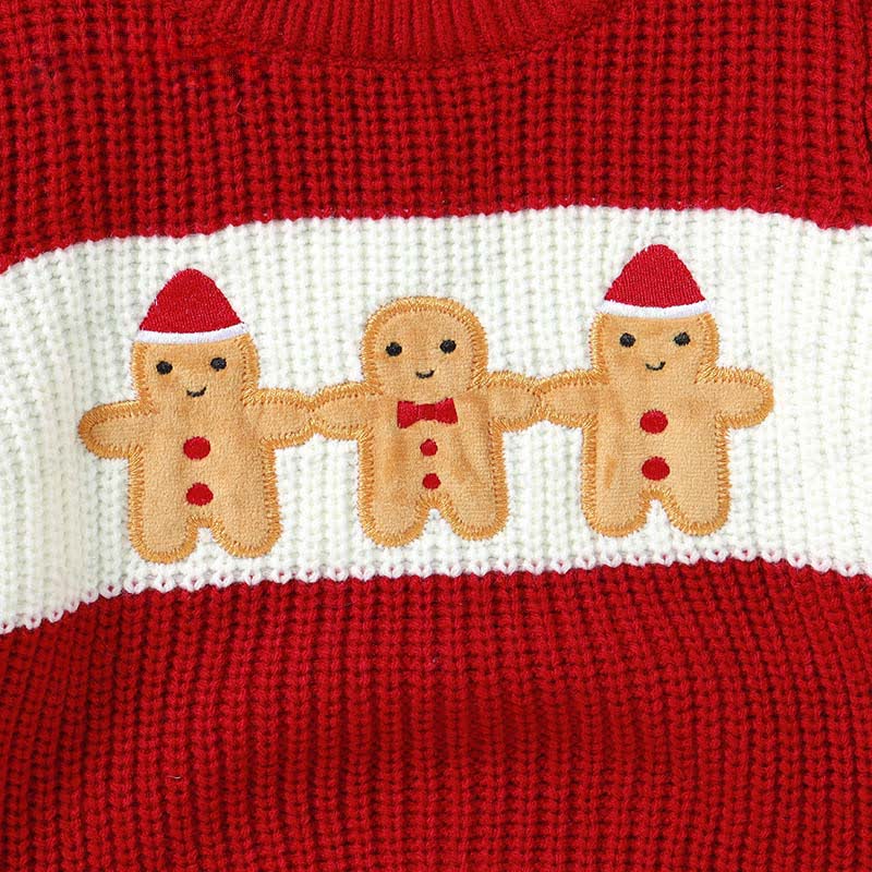 Baby Christmas Gingerbread Man Bodysuit