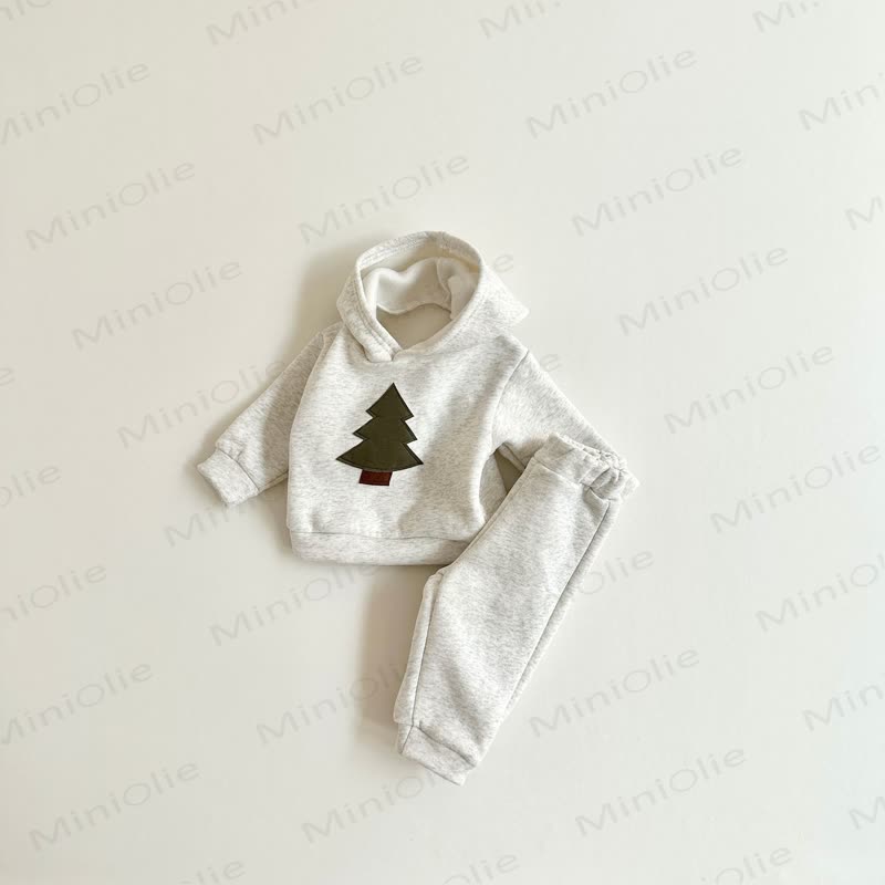 Baby Toddler Fleece Lined Tree 2-piece Set