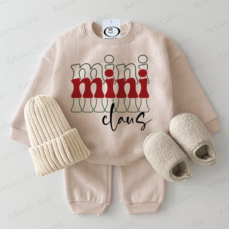 MINI CLAUS Baby Beige 2-piece Set