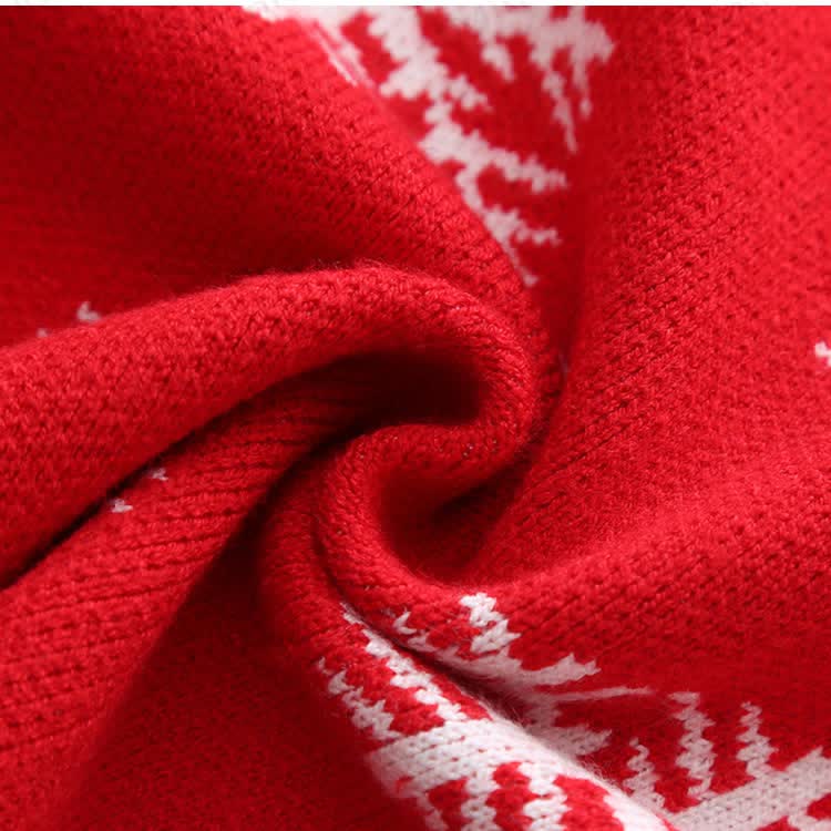 Toddler Lovely Reindeer Snow Knitted Sweater