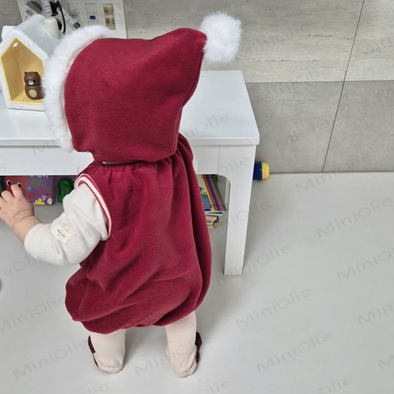 Baby Pocket Sleeveless Bodysuit with Hat