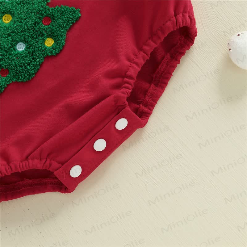 MERRY Baby Christmas Tree Bodysuit