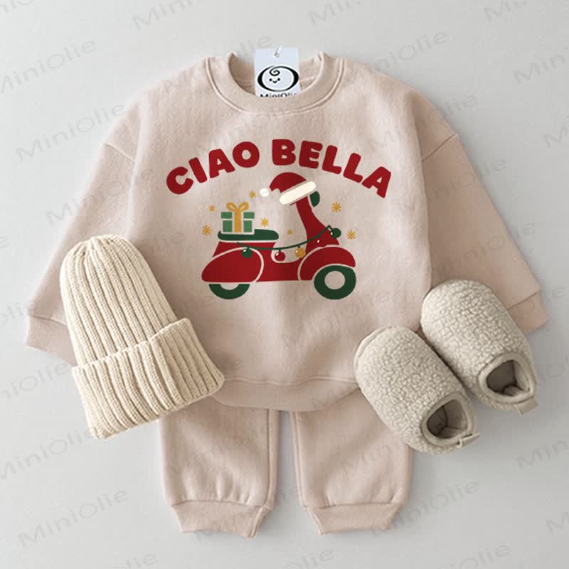 CIAO BELLA Baby Car 2-piece Beige Set