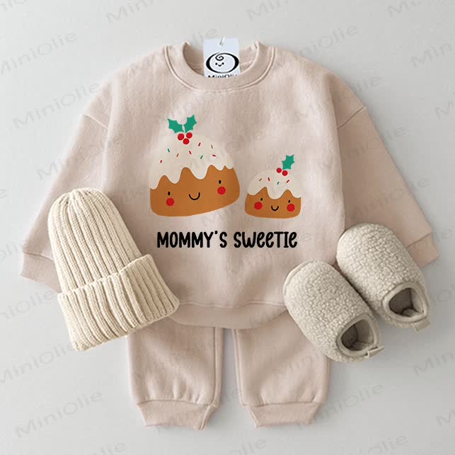 MOMMY'S SWEETIE Baby 2-piece Beige Set