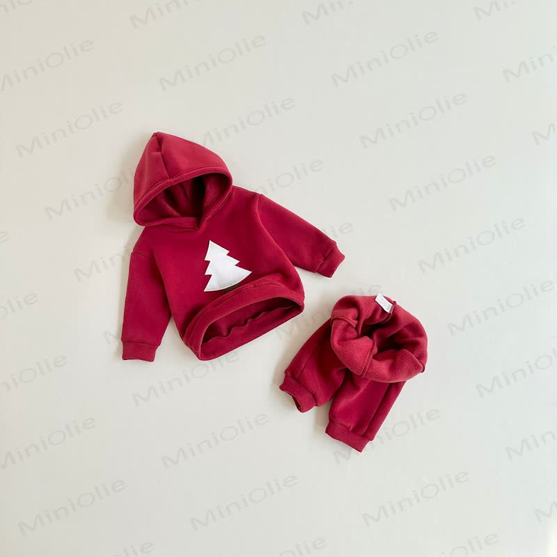 Baby Toddler Fleece Lined Tree 2-piece Set