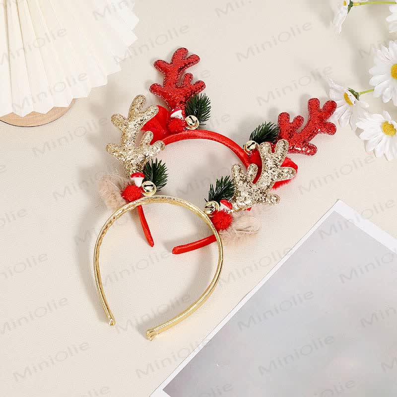 Baby Christmas Deer Horn Headband