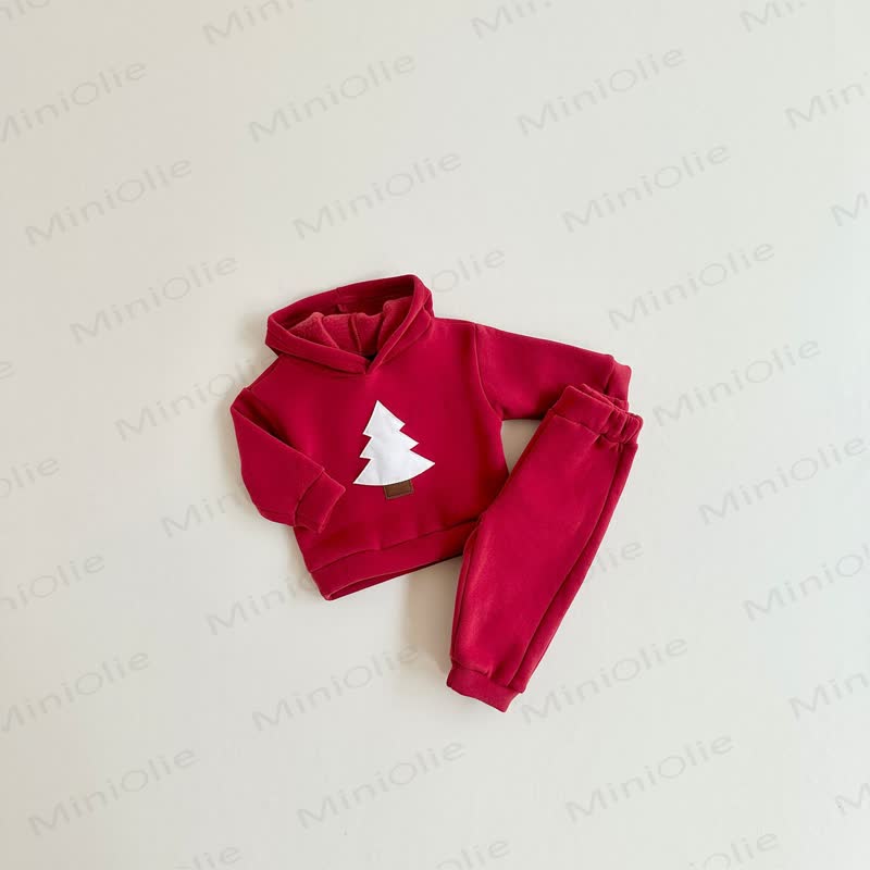 Baby Toddler Fleece Lined Tree 2-piece Set