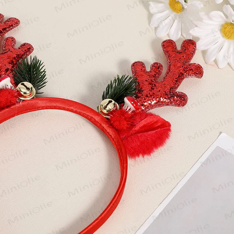 Baby Christmas Deer Horn Headband