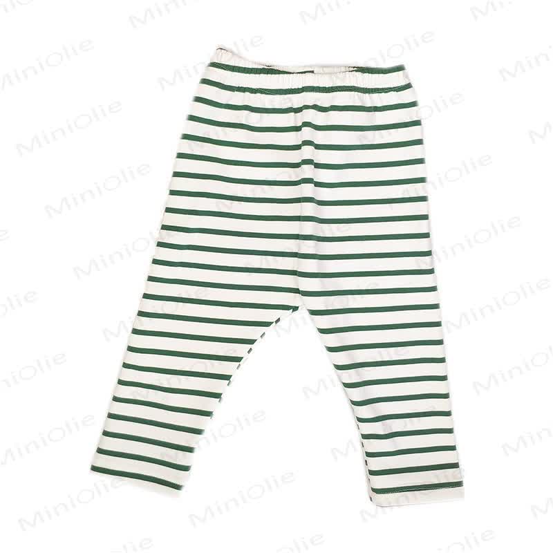 Baby Fleece Lined Striped Leggings